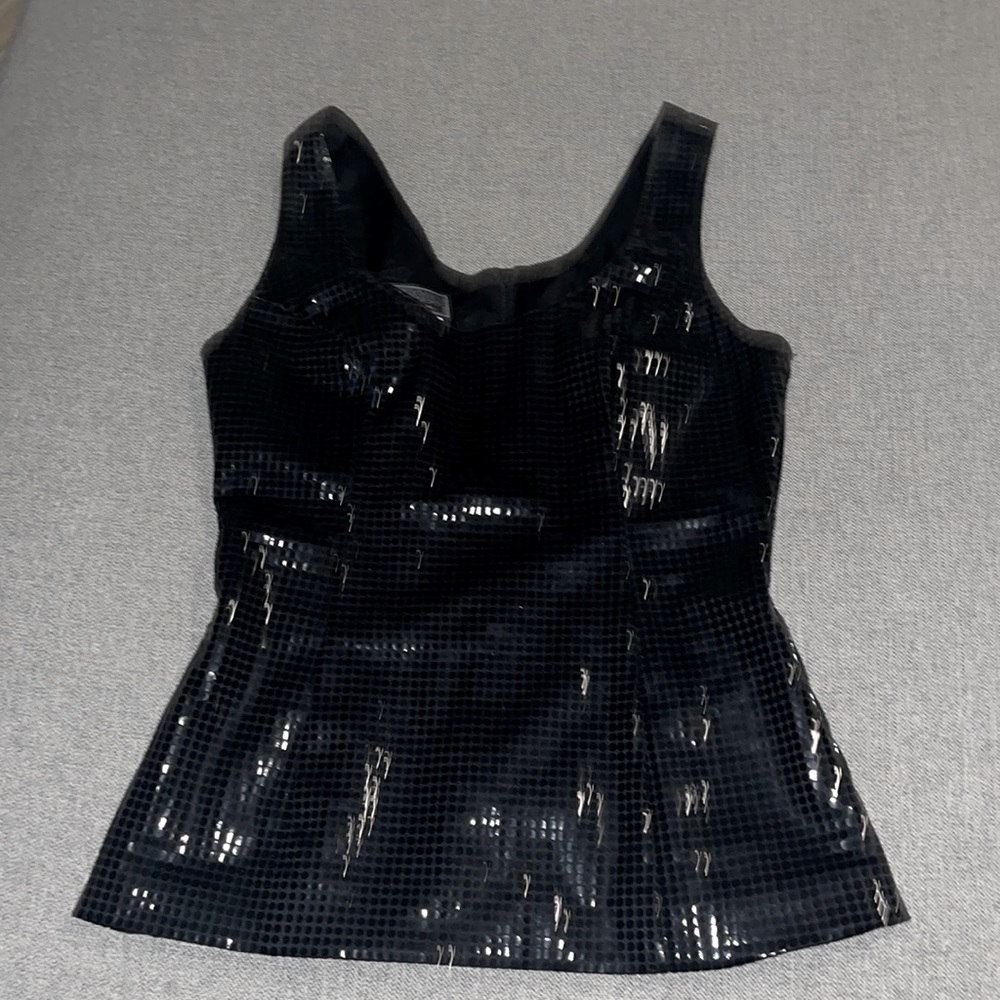 Versus by Versace sequin top XS 1990’s vintage size 28